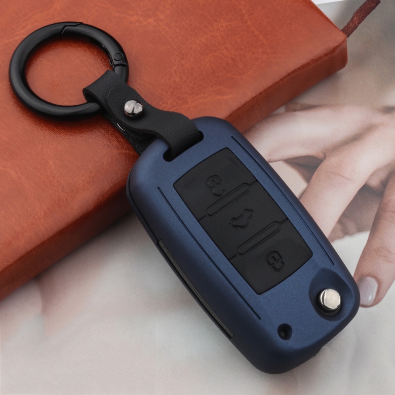 Capa Para Chave De Carro De Fibra De Carbono De Silicone volkthose vw golf bora jetta polo passat b5 b6