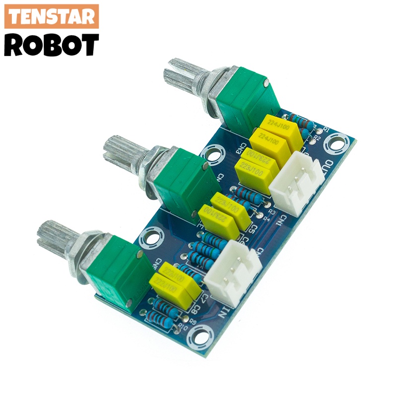 XH-M802 Amplificador De Placa De Tom Passivo Módulo De Potência Pré-Baixa Alta Qualidade Circuito Impresso Eletrônico