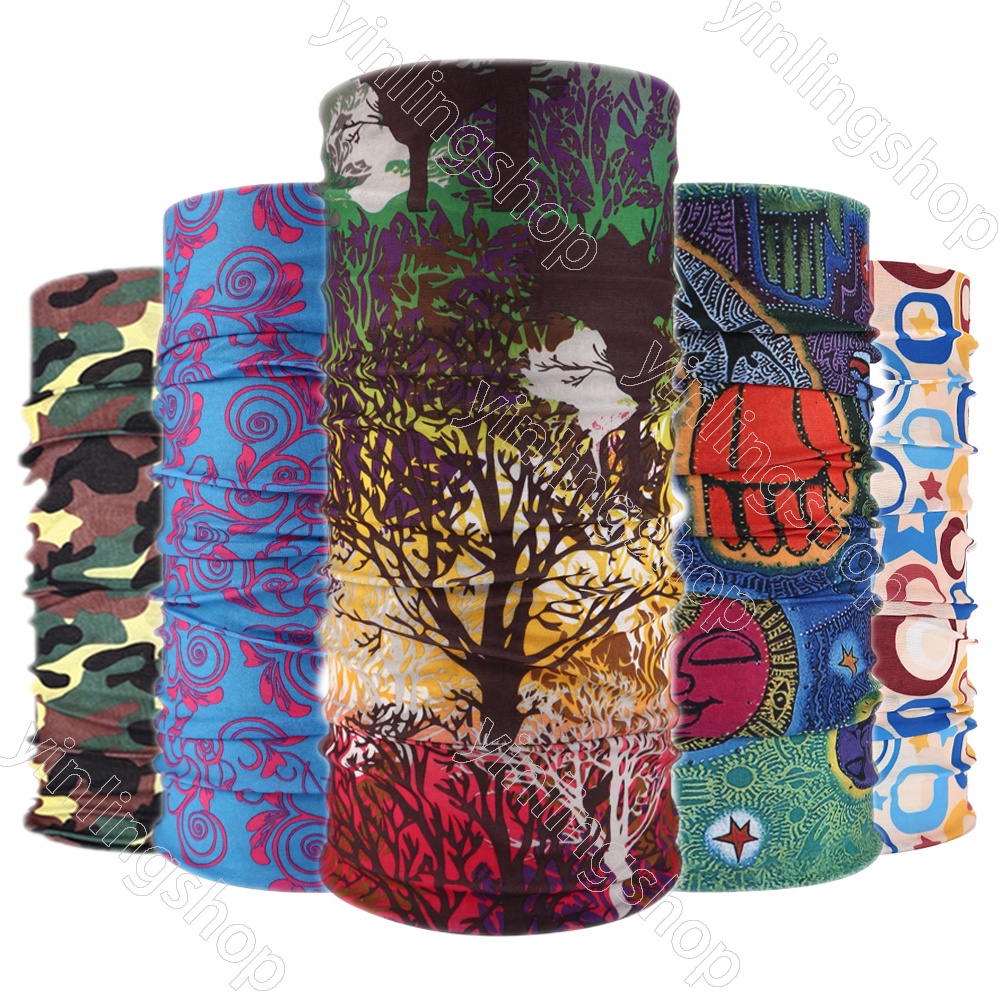 Grande Anti Poeira UV Buff Bandana Lenço De Cabeça Motocicleta Bicicleta Pesca Esporte Topeng Ao Ar Livre