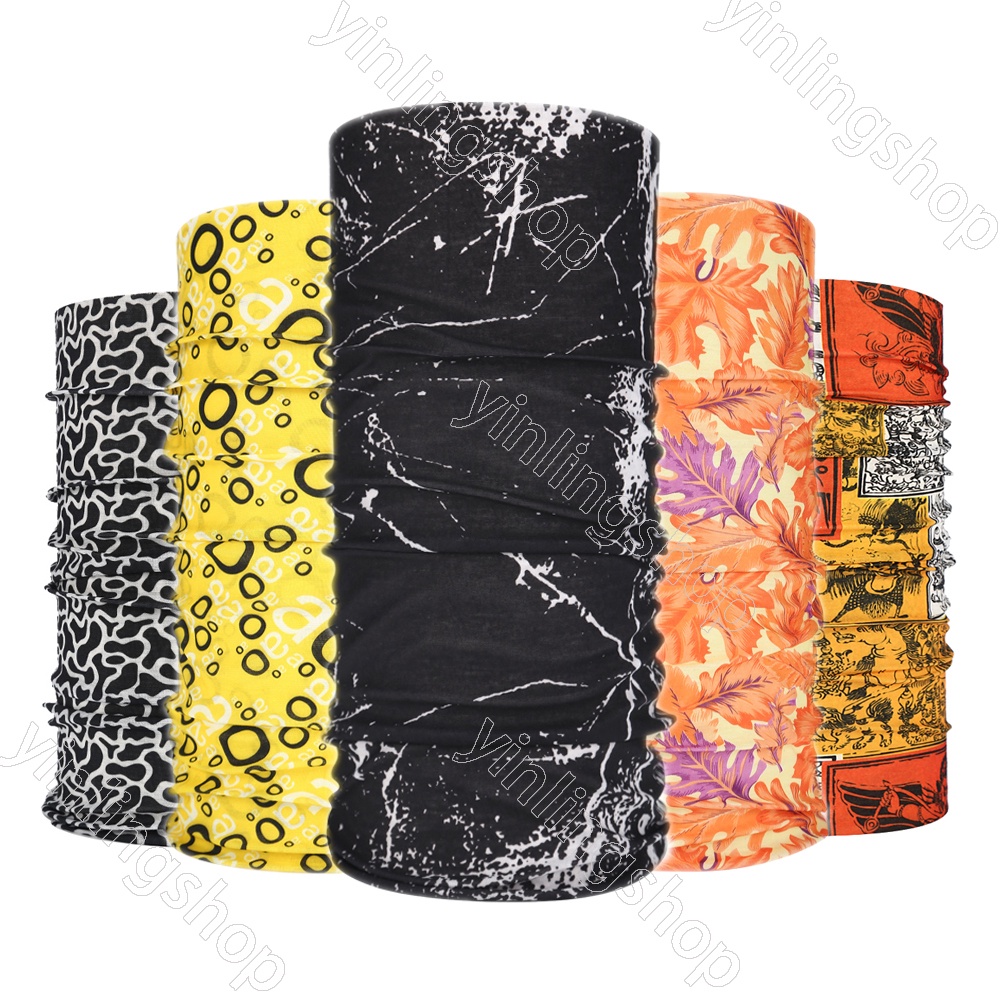 Excelente Anti-Pó UV Buff Bandana Head Scarf Motocicleta Lenço De Cabeça De Bicicleta Esporte Topeng Headband Outdoor