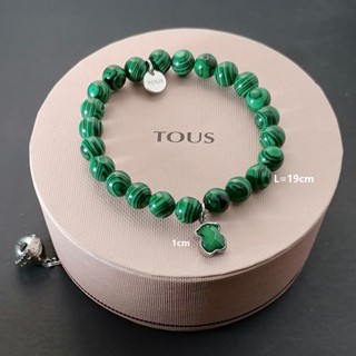 Pulseira de moda esmeralda TOUS