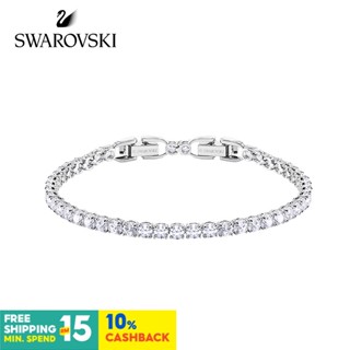Swarovsk_i Pulseira TENNIS DLX Simples Homens Mulheres De Casal Estilo Moda Ajustável Presente De Aniversário De Senhoras s802