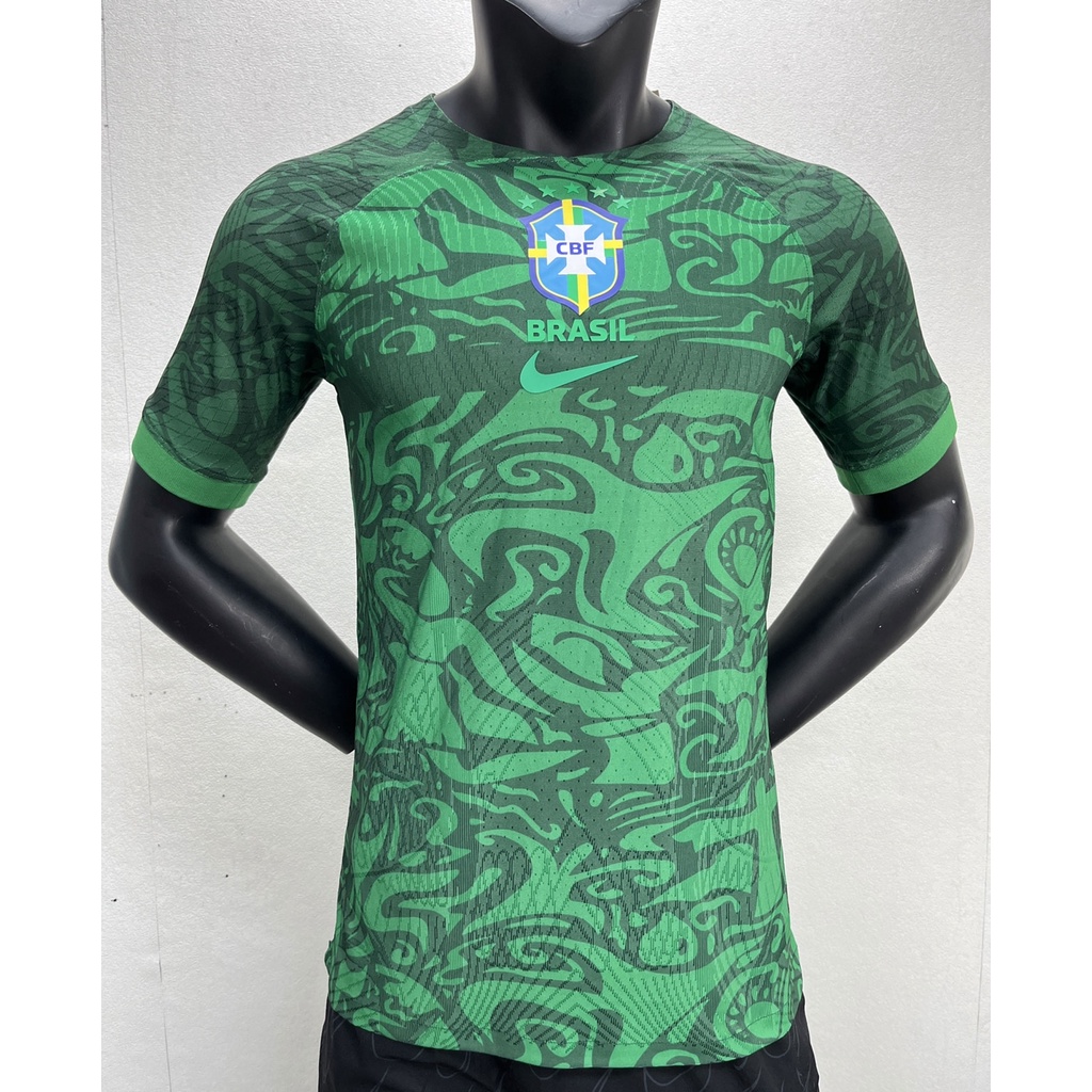 2023 24 Brasil Player Issue Soccer jersey Camisa Verde Edição Especial