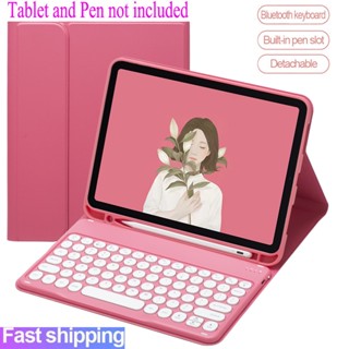Capa Com Teclado Para iPad 9.7 10.2 10.9 5a 6a 7a Geração 8a 9a 10a gen Air 1 2 3 4 5 Pro 11 Mini 6 Da Caixa Do Bluetooth Sem Fio