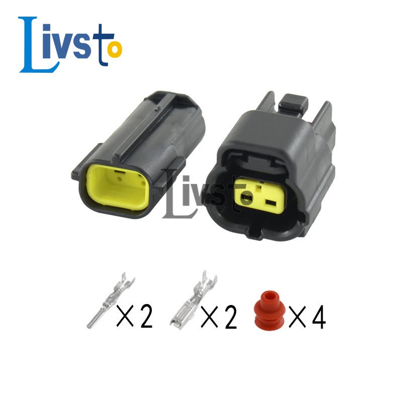 1 Conjunto1/2/3/4/6/8/10/12/16 Pinos Denso 1.8mm Conector De Fio À Prova D'água Elétrico Para Carro Chicote Com Vedação — imagem 2 de 2