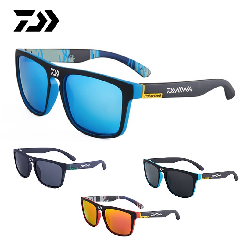DAIWA Polarizado Óculos De Sol UV400 Das Mulheres Dos Homens Ciclismo Pesca Esportes MTB Bicicleta Correndo Tons Para Di em Oferta na Shopee