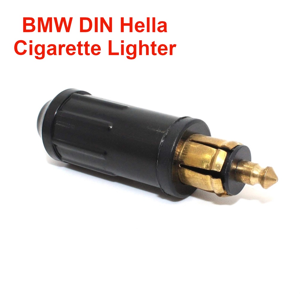 1Pcs DIN Hella Conector De Tomada Adaptador De Isqueiro De 12-24V Para Motocicleta BMW em Oferta na Shopee