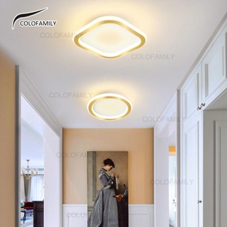 (3 cores em 1 luz) Luminária De Teto Led Decoracao Minimalista Moderna Dourado Pendente Lustre Plafon para Sala Quarto Cozinha Ceiling Light AC59
