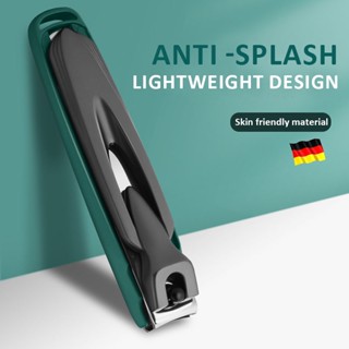 Cortadores De Unha Coloridos Anti Respingos Desenho Destacável De Aço Inoxidável Manicure Nail Tool