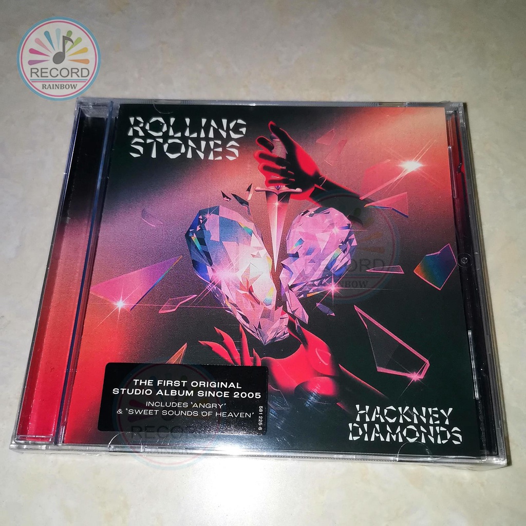 Rolling Stones Hackney Diamonds CD  Rolling Stones Hackney Diamonds Álbum [Lacrado]