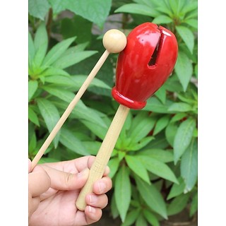 Longkou bangzi Muyu instrumento de percussão Orff infantil jardim de infância auxiliares de ensino precoce torneira bang