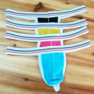 Roupa interior masculina tanga T-calças de algodão puro U convexo bolsa saco único tanga japonês coreano único roupa int