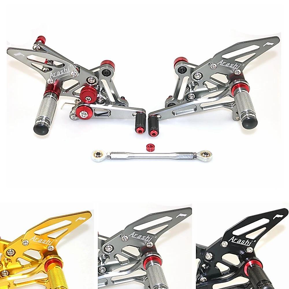 Conjunto Traseiro Ajustável CNC Para Motocicleta , Apoio Os Pés , Descanso 1290 SUPER DUKE R 2014 2015 2016 2017 2018 20