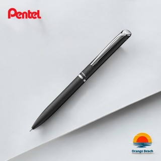 Pentel EnerGel Philography BLN2005/Caneta Gel Metal Japonesa 0.5mm/Retratil Giratoria/8 Cores