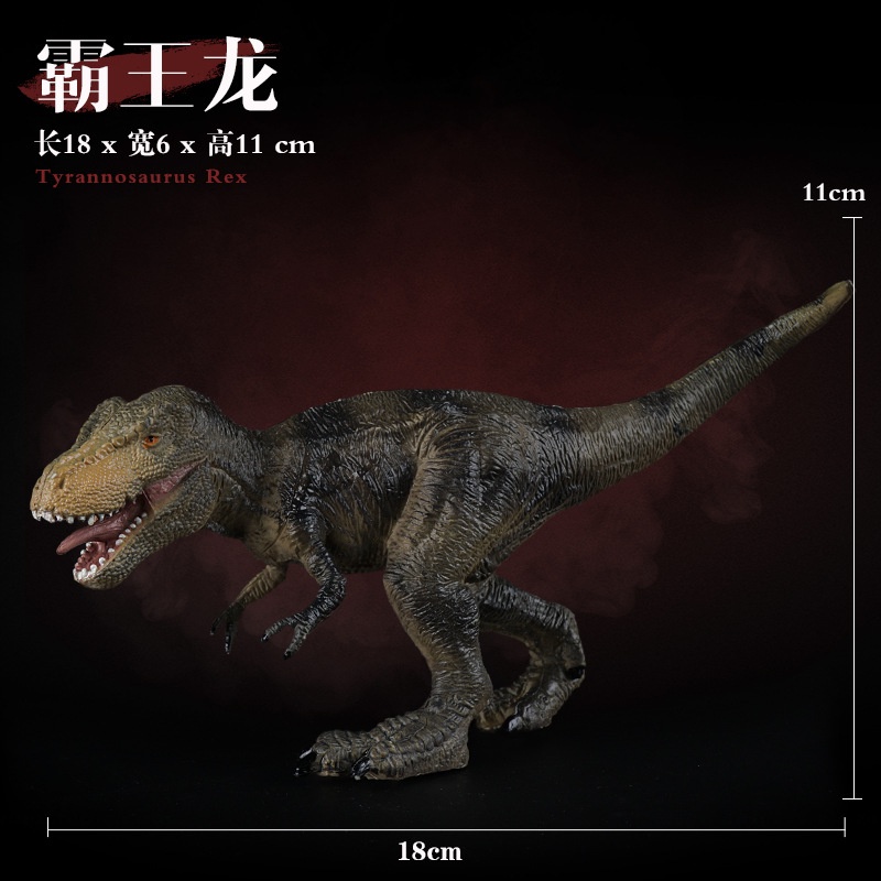 Brinquedo Estático de Tiranossauro Rex 16CM - Modelo Simulado de Dinossauro para Crianças - Presente de Aniversário — imagem 2 de 2