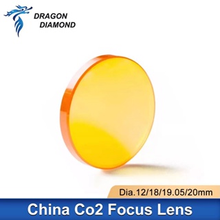 Lente De Foco De Diamante Drangon China PVD ZnSe DIA 12-20 FL 38.1-127 Mm Para Máquina De Corte E Gravação A Laser CO2 em Oferta na Shopee