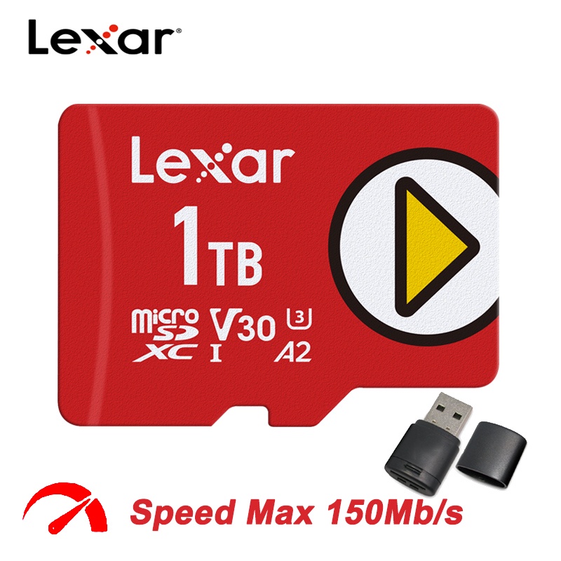 Lexar Switch Memory Card 128GB 256GB 512GB 1TB TF Micro SD Card U1 U3 4K V10 V30 Micro