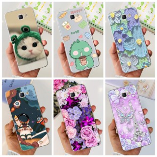 Para Samsung Galaxy J5 Prime/On5 (2016) SM-G570F G570Y Moda Astronauta Dinossauro Caixa De Silicone Macia Telefone TPU