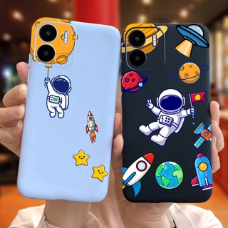 Xiaomi Redmi A2 2023 Fofo Astronauta Caixa De Telefone De Vaca De Leite RedmiA2 4G Silicone Macia De Cor De Doce TPU