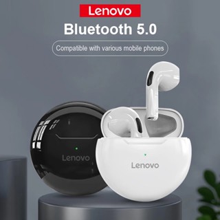 Fones De Ouvido Bluetooth Lenovo Sem Fio TWS Intra-Auriculares Estéreo Esportivos À Prova D