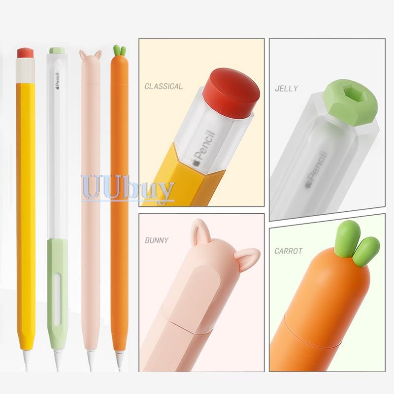Estojo De Proteção Para iPad Apple Pencil Pro 2 1 Geração 2a 1a Manga Antiderrapante Lápis