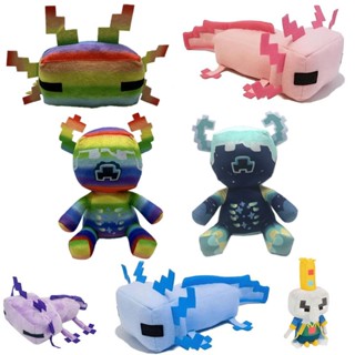 Minecraft Brinquedos De Pelúcia Rastejador De Aranha Enderman Morcego Lobo Zumbi Dragão Boneca Recheada Para Crianças Kids