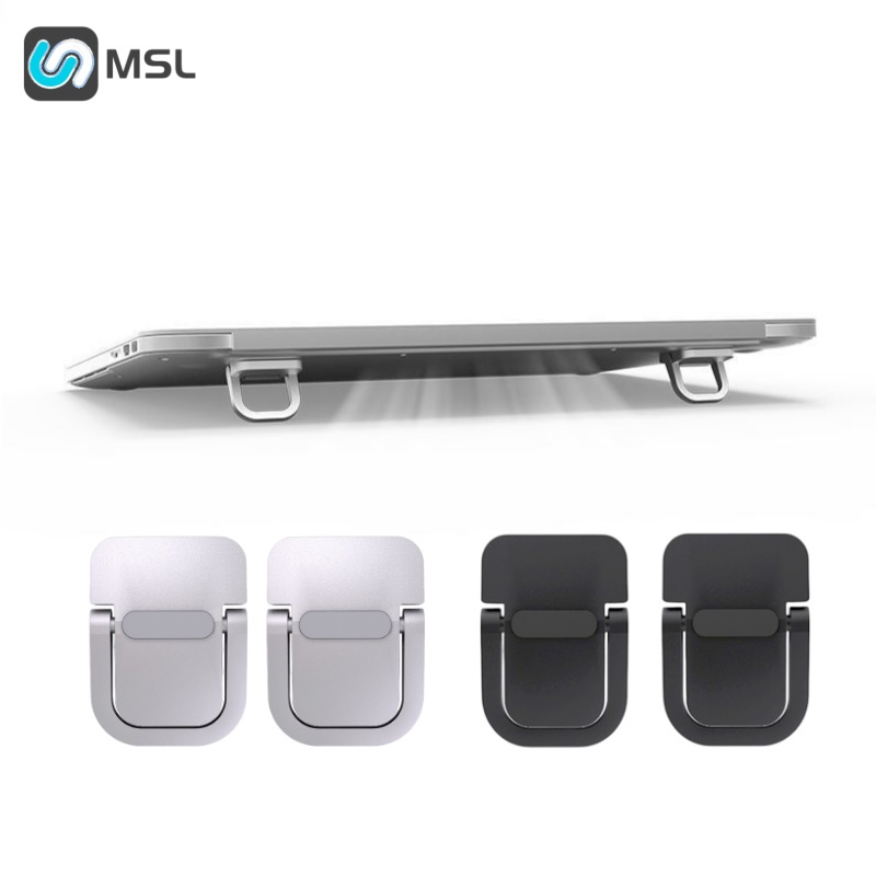 Mini suporte de laptop de liga de zinco para Macbook Air/Pro suporte suporte de suporte para teclado portátil 10-18 polegadas