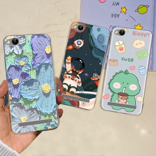Xiaomi Redmi 4A/5A Espaço De Caixa Telefônica Homem Impressão De Flores De Silicone Macio TPU Para Redmi5A 4 A 4 5 Capa