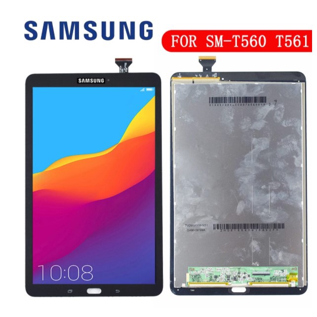 Novo Para Samsung Galaxy Tab E 9.6 SM-T560 T560 T561 T561 Display LCD Digitalizador De Tela Sensível Ao Toque Peças De Montagem De Mesa Do Painel Matricial
