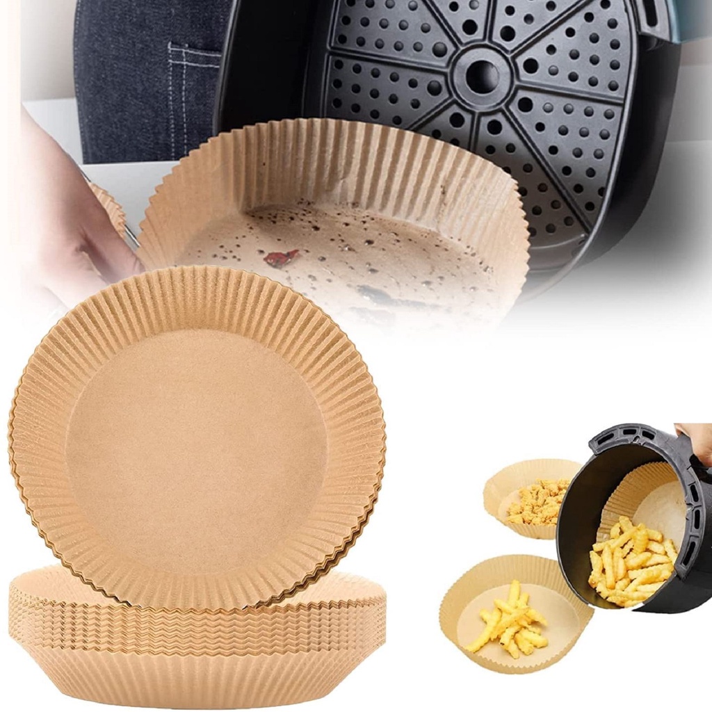 Kit 50 Formas Para Air Fryer Descartáveis