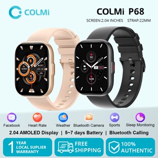 COLMI P68 Smartwatch Relógio Inteligente AMOLED IP67 Bluetooth À Prova D
