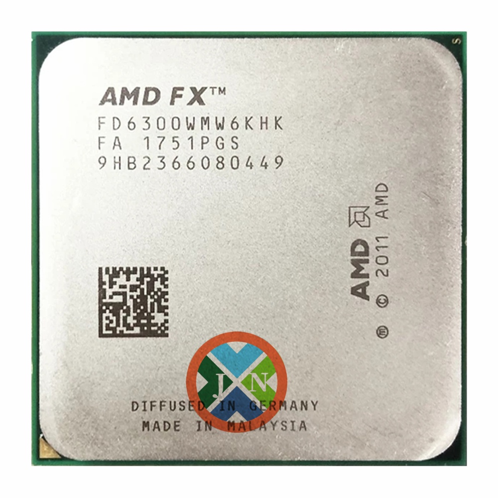 AMD Série FX FX6300 6300 3,5 GHz Processador CPU De Seis Núcleos FD6300WMW6KHK Tomada AM3 +