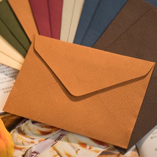 5/10 PCes Retro High-end Envelope Casal Confissão Feriado Presente Cartão Postal Cartão de Felicitações Carta Papel Convite Envelope