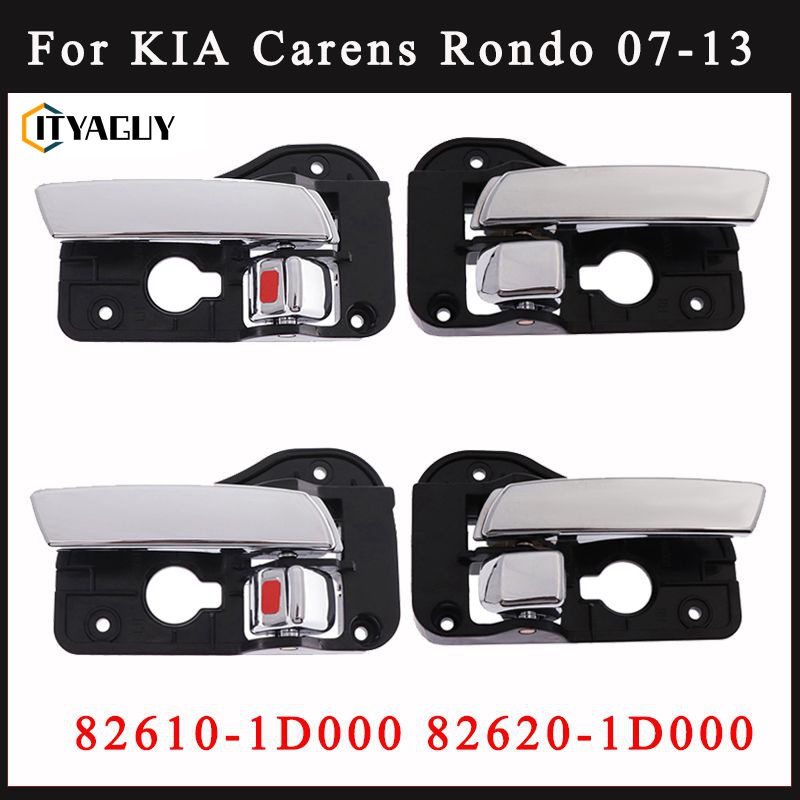 82620-1D000 82610 Porta Esquerda Direita Manipula Peças De Reposição Interna Para KIA Carens Rondo 2007 2008 2009 2010 2011 2012 2013