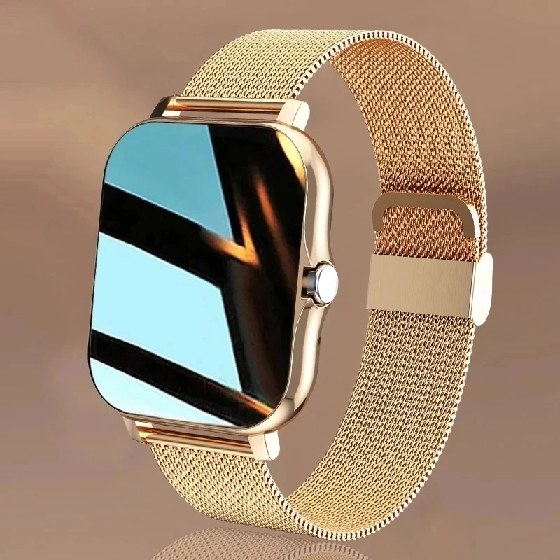 LIGE 2022 Relógio Smartwatch Para Homens Mulheres Relógios Esportivos Com Tela Full Touch Screen Bluetooth Chamadas Digital De Pulso