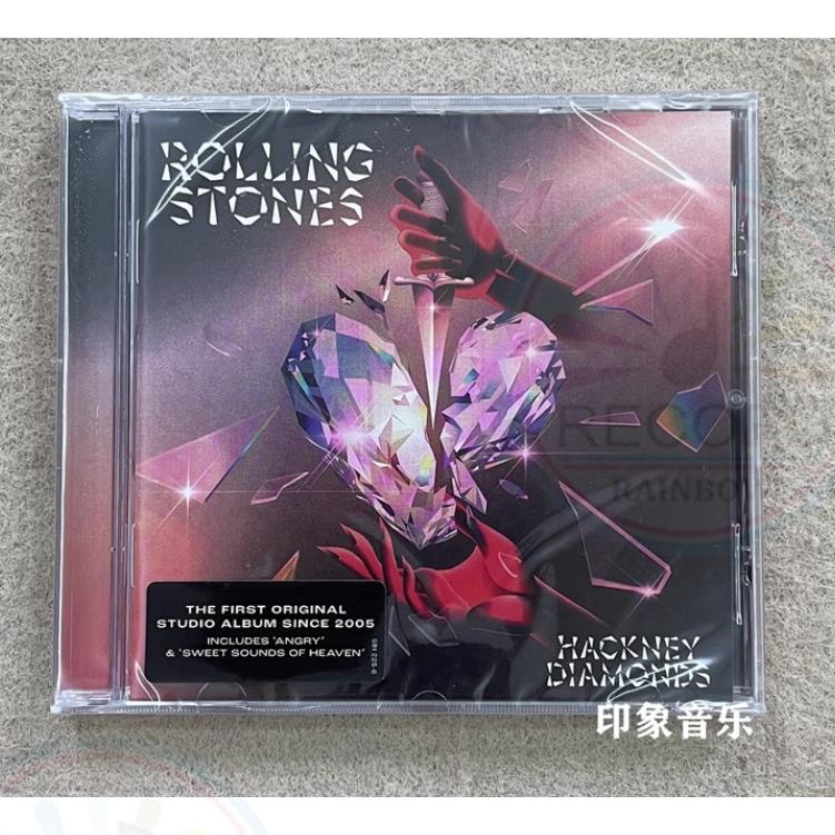 Rolling Stones Hackney Diamonds CD Rolling Stones Álbum De Pedras Rolantes Hackney Diamonds CD 2023