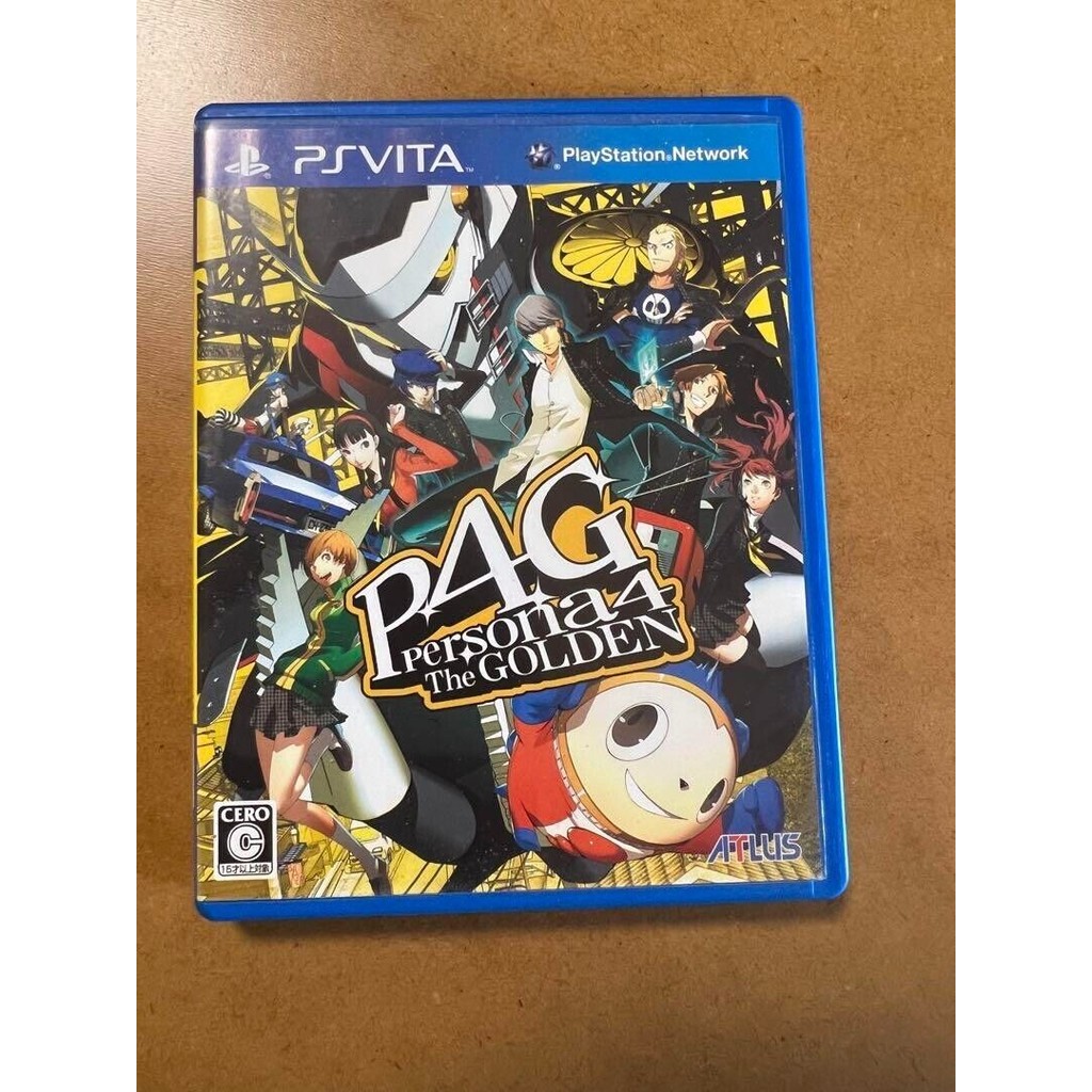 [Used] Persona 4 The Golden PS Vita ATLUS Sony PlayStation Vita Japanese Version