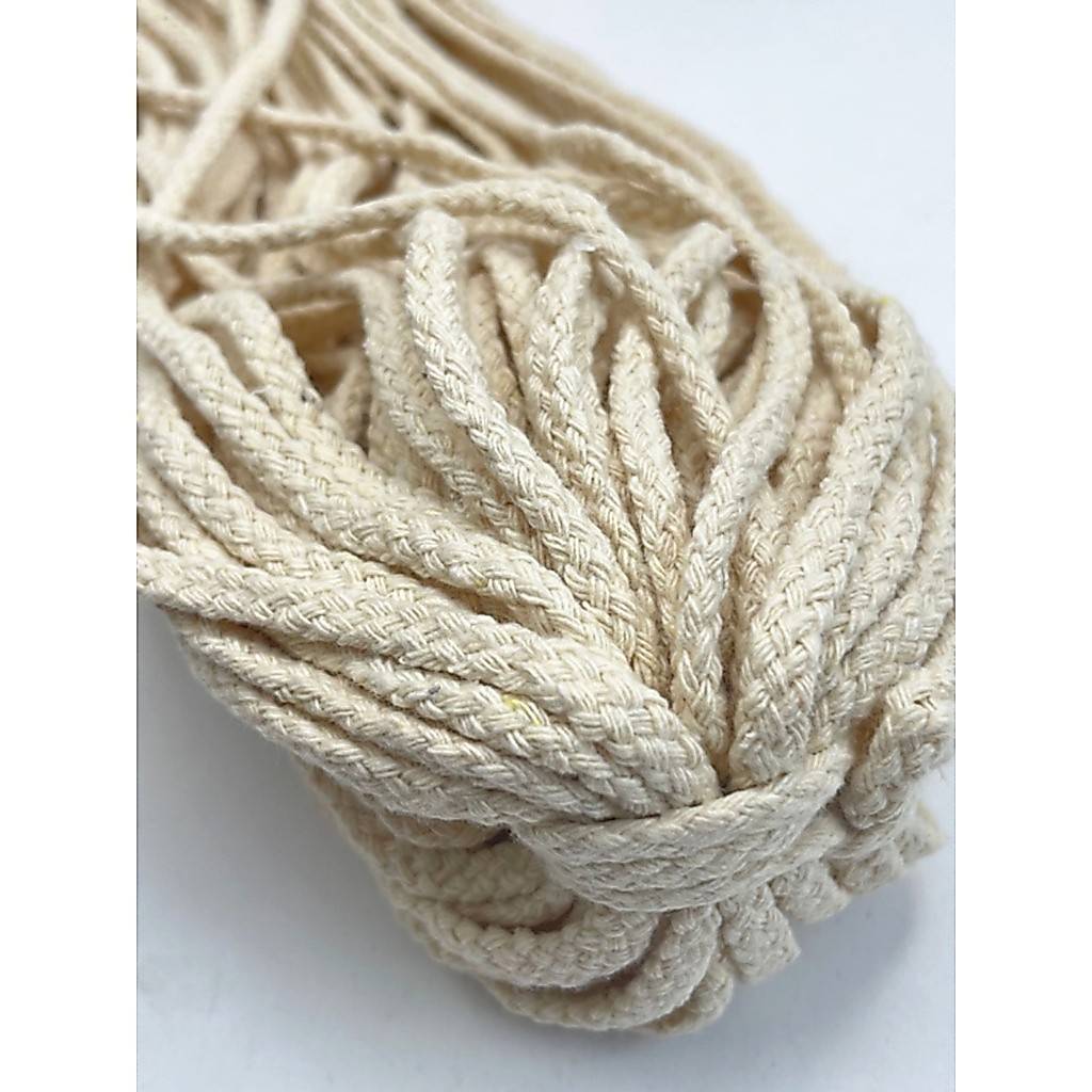 Fio de algodão roupas cordão cordão corda de algodão crochê empacotado tapeçaria jantar Coaster cesta de armazenamento M