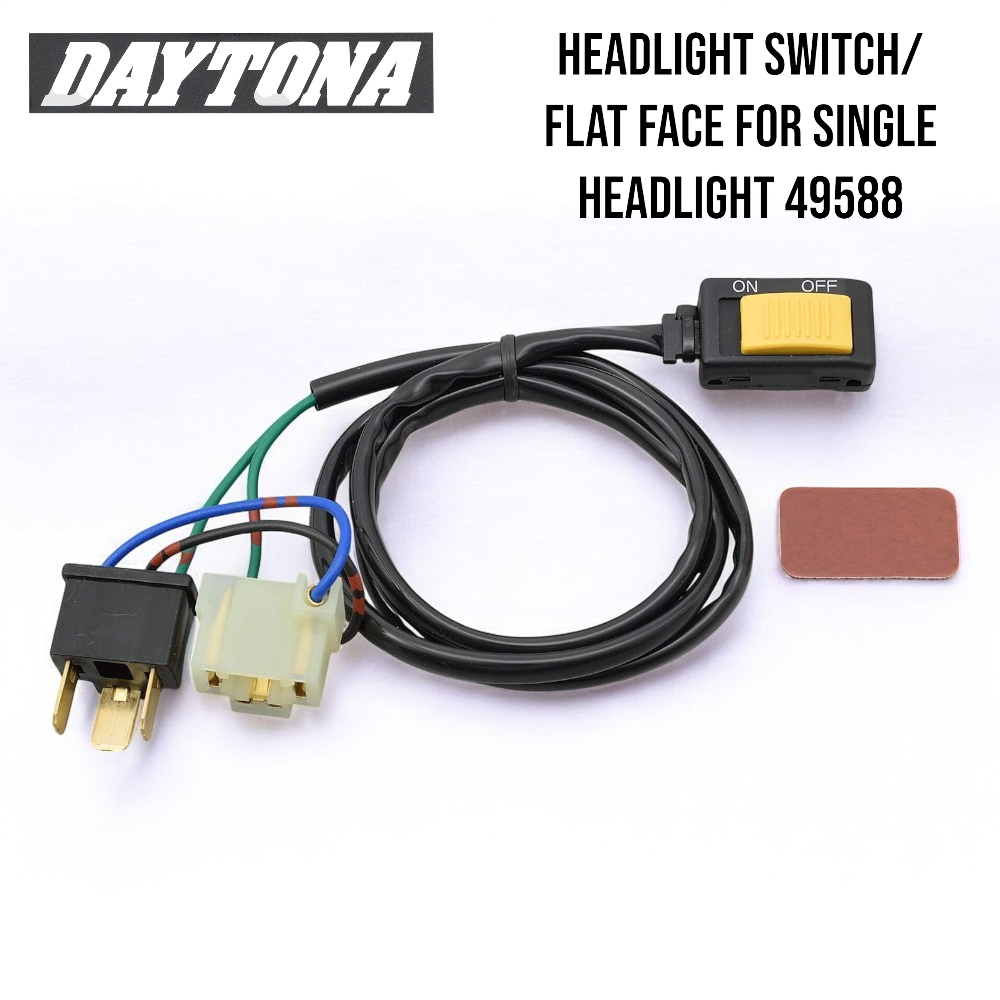 Interruptor De Farol Daytona/Face Plana Para Único 49588