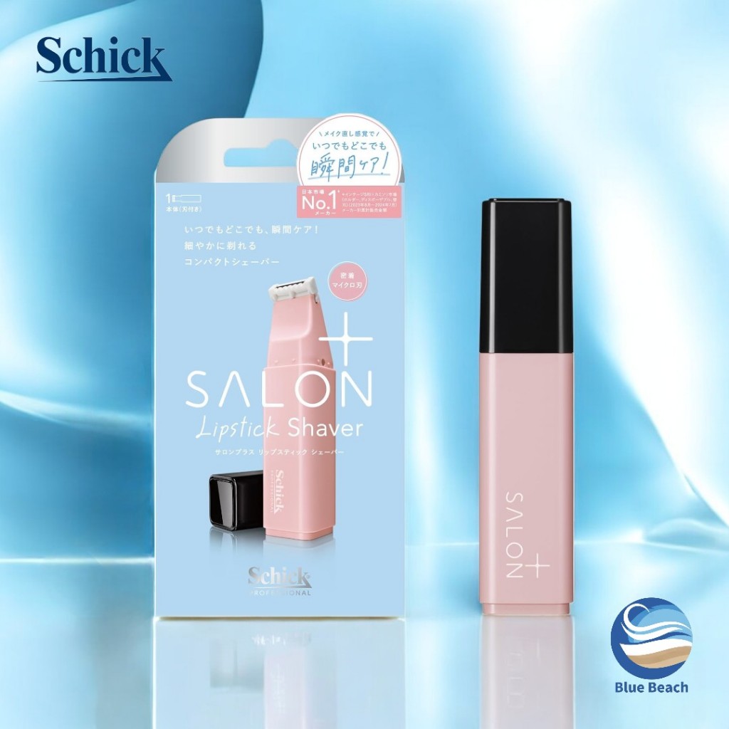 Schick SalonPlus Barbeador Facial Batom/3 Laminas Micro/Penugem/Sobrancelha/SWR037/Original
