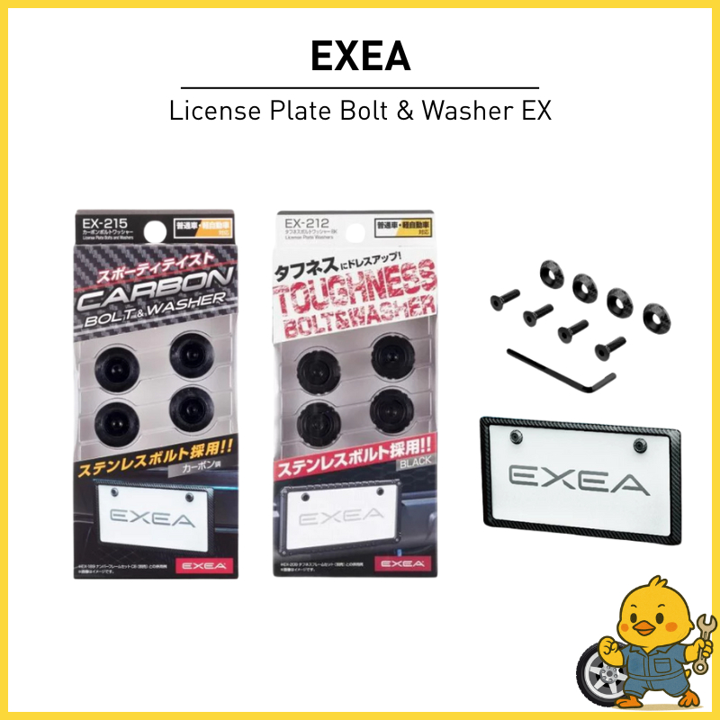 Parafuso E Arruela Da Placa EXEA EX