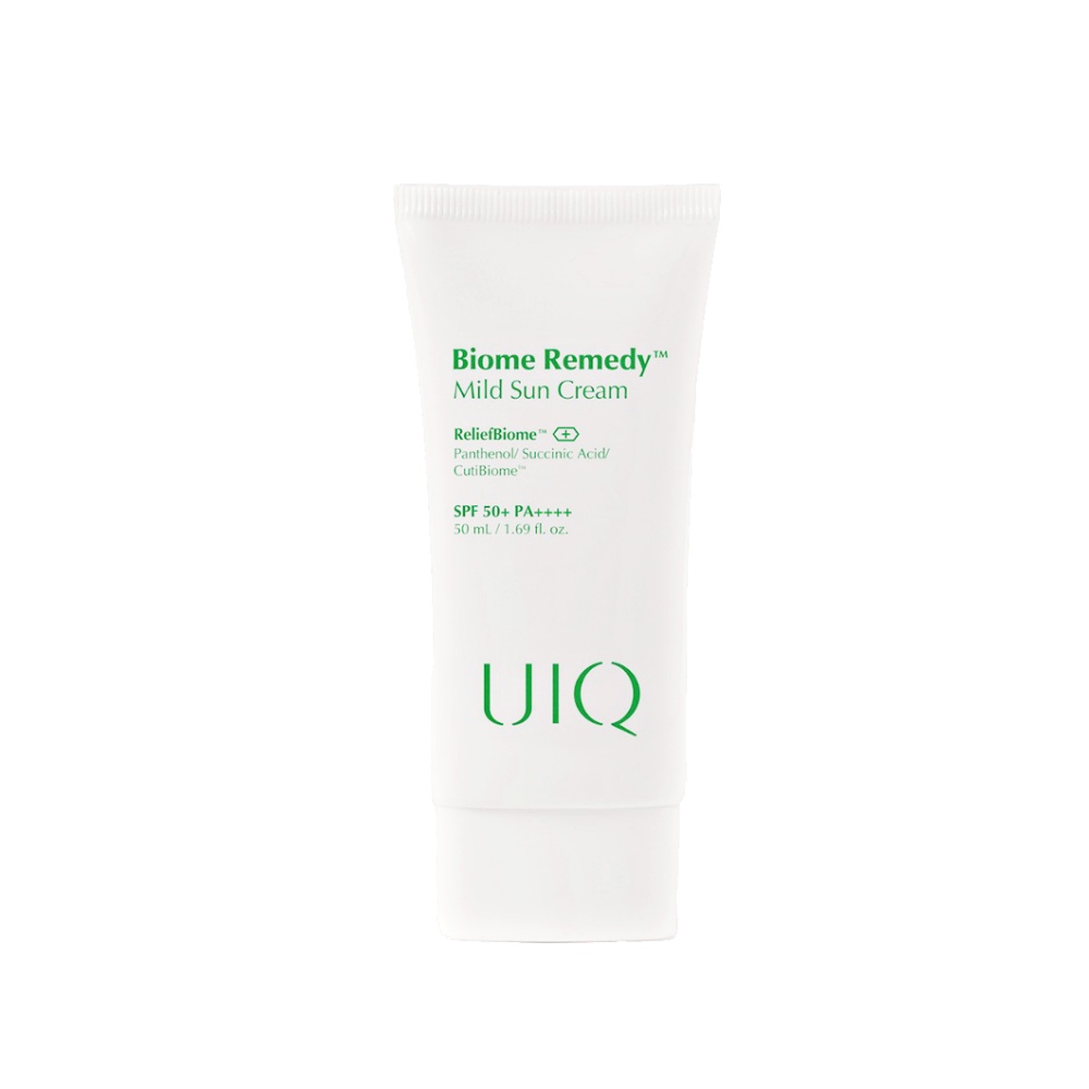 uiq biome remedy mild sun cream solar protector spf50+/ PA++++ 50g ...