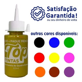 Tinta para pincel marcador de quadro branco 100ml (TOP)