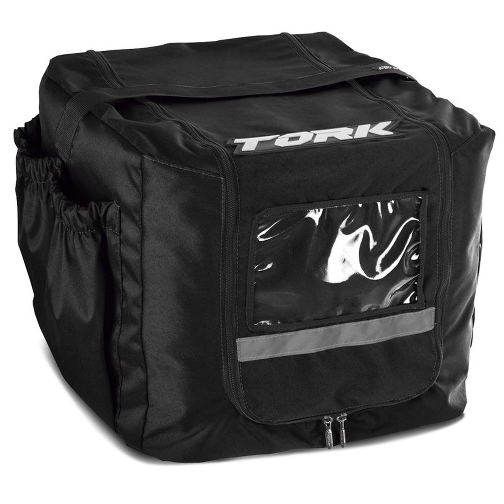 Mochila Bolsa Térmica Para Entregas Motoboy Pro Tork Entregador Delivery Marmita 16 Unidades Isopor