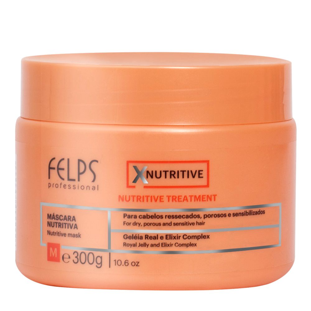 Felps XNutritive Máscara de Nutrição Capilar 300g Felps - Beauty