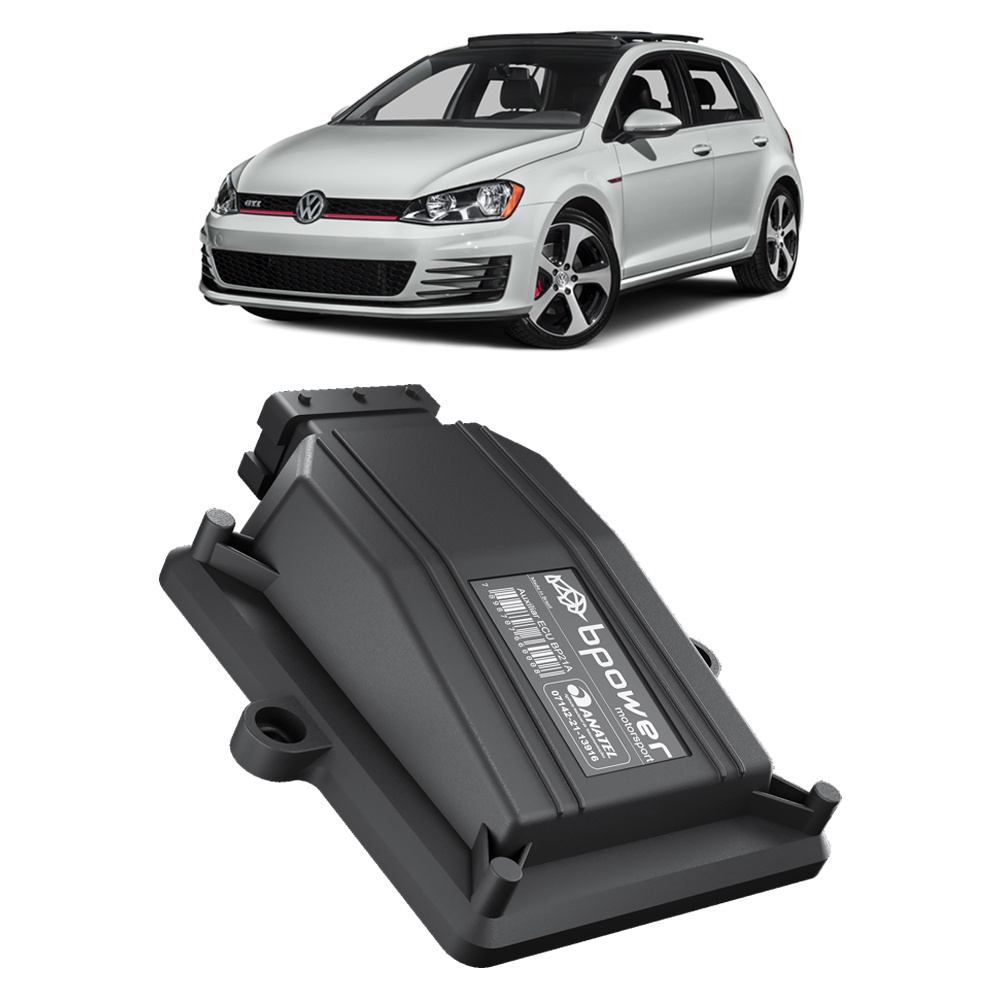 Chip de Potência Plug&play com Bluetooth para Vw Golf Gti 2.0 Mk7 2013 a 2017 - Bpower