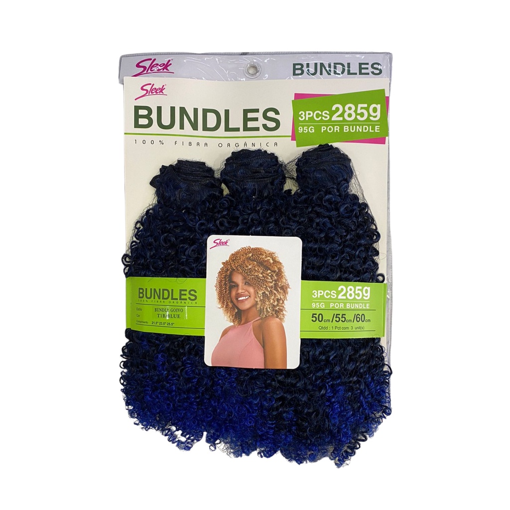 Cabelo Orgânico - Sleek Bundles - Goivo 55CM 285G — imagem 2 de 2