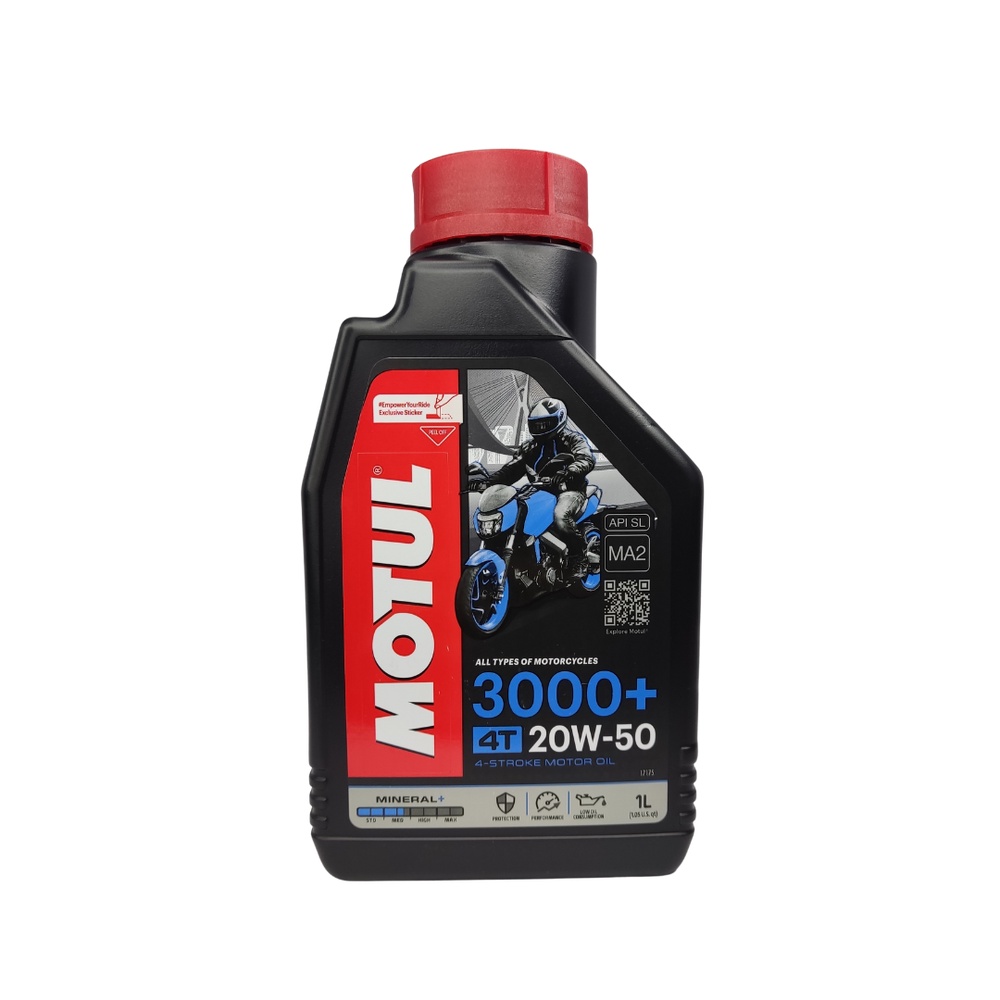 Óleo Lubrificante 4T 3000+ 20w50 - Motul