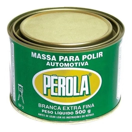 Massa Para Polir Nº 2 Extra Fina (500G) Pérola em Oferta na Shopee
