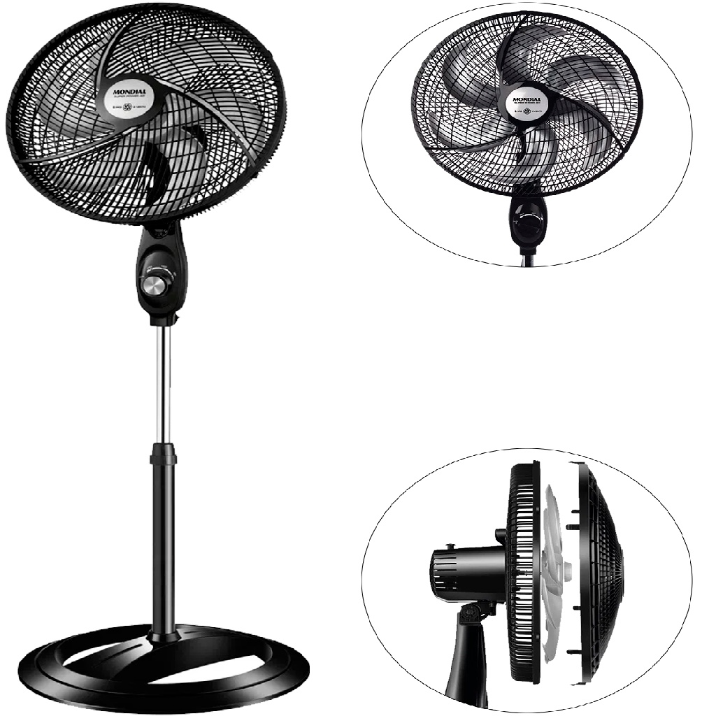 Ventilador Coluna 40cm Super Power Vsp-40c-b Mondial | Shopee Brasil